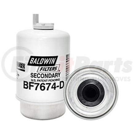 BF7674-D by BALDWIN - Fuel Water Separator Filter - used for Various Truck Applications