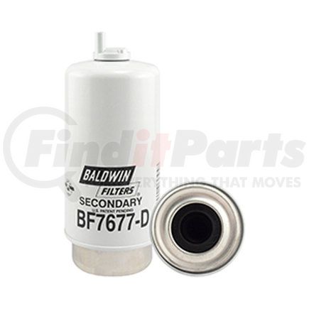 BF7677-D by BALDWIN - Fuel Water Separator Filter - used for Various Truck Applications