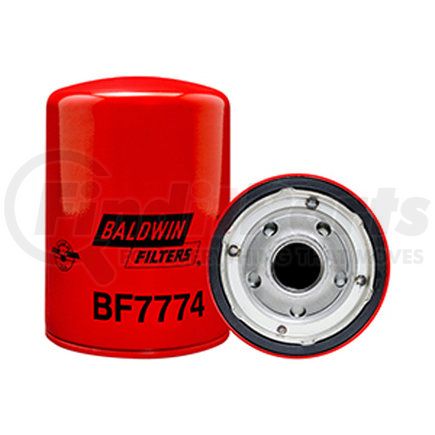 BF7774 by BALDWIN - Fuel Filter - Spin-on used for Detroit Diesel Engines