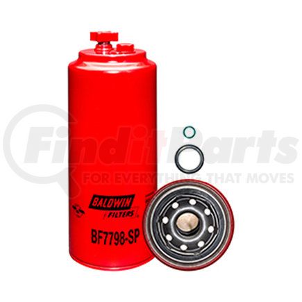 BF7798-SP by BALDWIN - Fuel Water Separator Filter - used for Caterpillar Engines