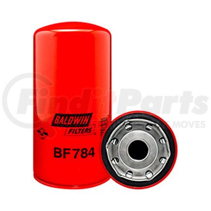 BF784 by BALDWIN - Fuel Filter - Primary Fuel Spin-on used for Various Truck Applications