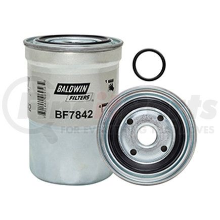 BF7842 by BALDWIN - Fuel Filter - Wound Spin-on with Threaded Port used for Mitsubishi Trucks