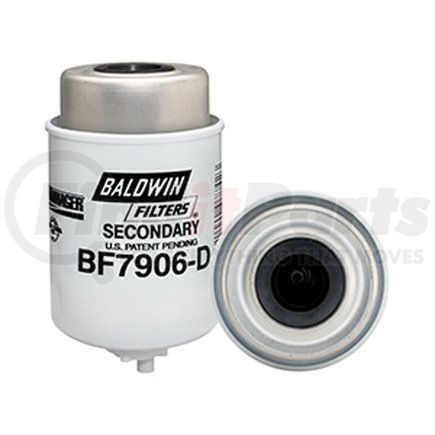 BF7906-D by BALDWIN - Secondary Fuel/Water Separator Element with Drain