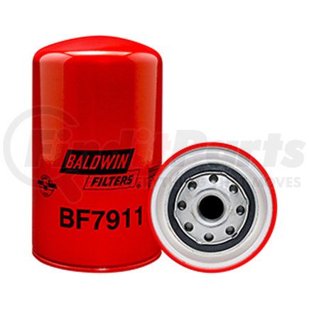 BF7911 by BALDWIN - Fuel Filter - Wire Mesh Supported Maximum Performance Glass Spin-on