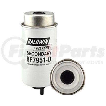 BF7951-D by BALDWIN - Fuel Water Separator Filter - used for Various Truck Applications