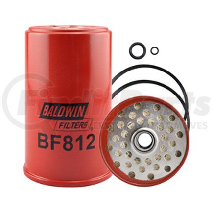 BF812 by BALDWIN - Fuel Filter - used for Massey Ferguson Equipment, Perkins Engines