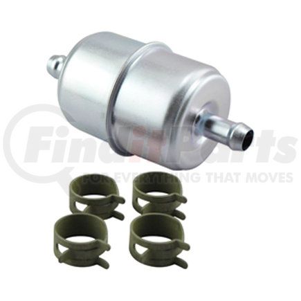 BF836-K4 by BALDWIN - Fuel Filter - In-Line with Clamps used for GMC Engines