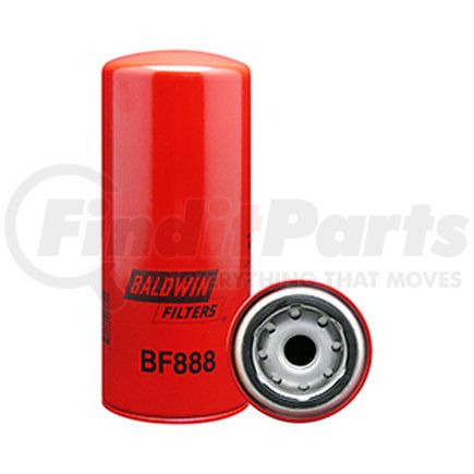 BF888 by BALDWIN - Fuel Filter - Secondary Fuel Spin-on used for Various Truck Applications