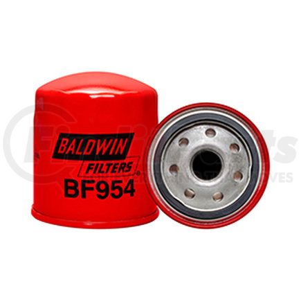 BF954 by BALDWIN - Fuel Filter - Spin-on used for Various Truck Applications