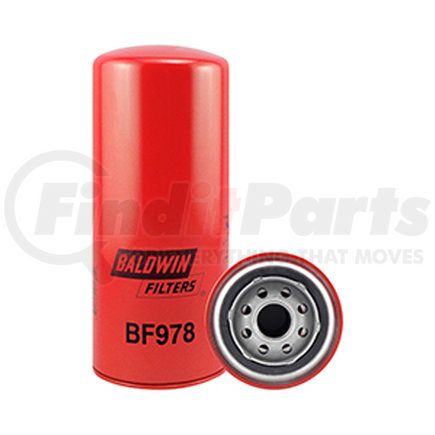 BF978 by BALDWIN - Fuel Filter - Secondary Fuel Spin-on used for International Engines, Equipment