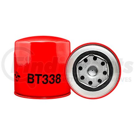 BT338 by BALDWIN - Engine Oil Filter - By-Pass Lube Spin-On used for Various Applications