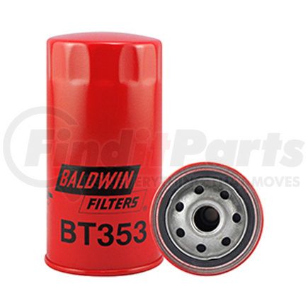 BT353 by BALDWIN - Engine Oil Filter - used for Allis Chalmers, Massey Ferguson Tractors