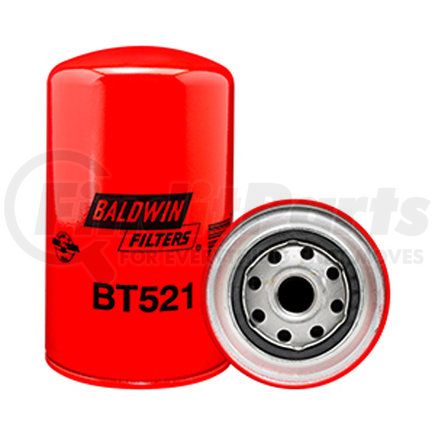 BT521 by BALDWIN - Engine Oil Filter - Full-Flow Lube Spin-On used for Case Tractors