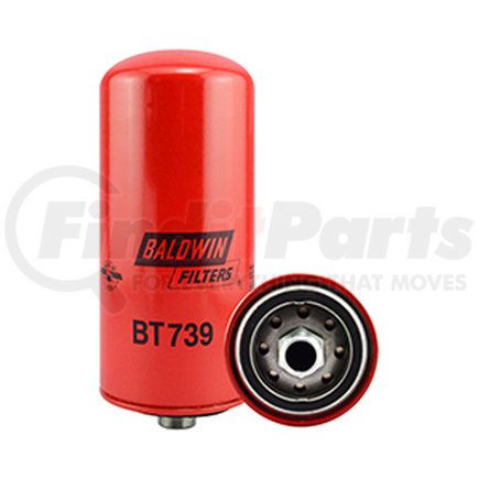 BT739 by BALDWIN - Transmission Oil Filter - used for Case, John Deere, Moxy Equipment