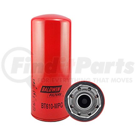 BT610-MPG by BALDWIN - Engine Oil Filter - Max. Perf. Glass Lube Spin-On used for Sullair Compressors