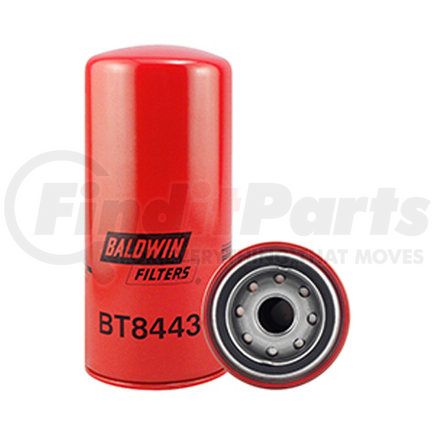 BT8443 by BALDWIN - Hydraulic Filter - used with Zinga Hydraulic Heads, Low Pressure Spin-On