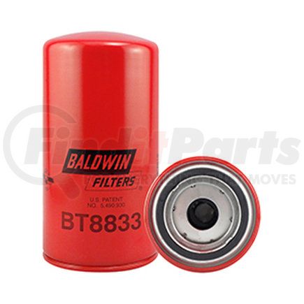 BT8833 by BALDWIN - Hydraulic Filter - Medium Pressure Spin-On used for Hyundai Loaders