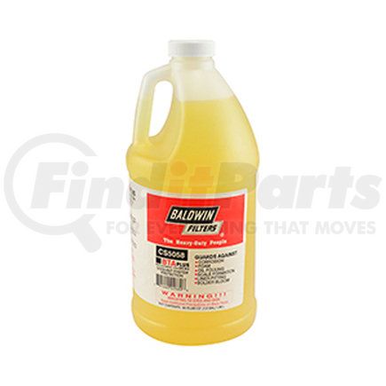 CS5058 by BALDWIN - Engine Coolant Additive - BTA PLUS formula Liquid Additive (Half Gallon Jug)