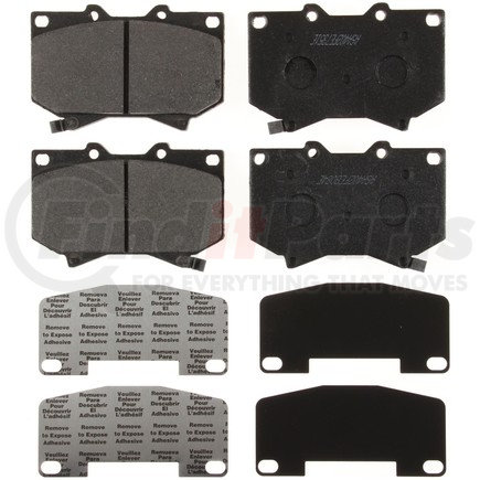 MRD812 by BENDIX - Global Semi-Met Disc Pad