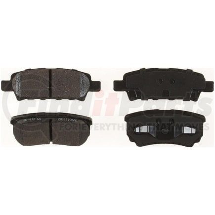 RD1037 by BENDIX - Global Ceramic Disc Pad S