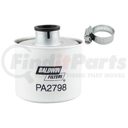 PA2798 by BALDWIN - Engine Air Filter - with Clamp used for V.M.E., Volvo Equipment, Trucks