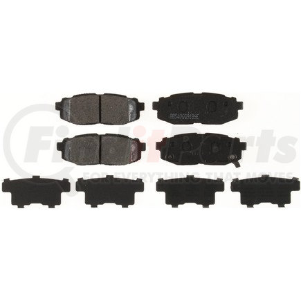 RD1124 by BENDIX - Global Ceramic Disc Pad S