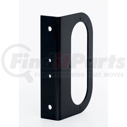 422623 by GROTE - Marker Light Mounting Bracket - 90 Deg. Angle, Steel, Black, For 6 in. Oval Lights