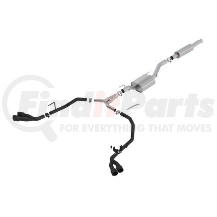 140816CB by BORLA - Cat-Back(tm) Exhaust System - ATAK(r)