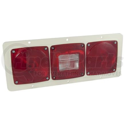 51102 by GROTE - SMALL TRAILER LIGHTING,RED,VERSALITE RECESSED MOUNT,WHITE, RETAIL