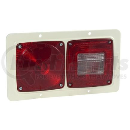 51192 by GROTE - Trailer Light - Small, Red, Left, Recessed Mount