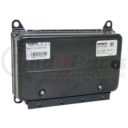 4008661660 by WABCO - ABS Electronic Control Unit - 12V, With 6 Wheel Speed Sensors and 6 Modulator Valves