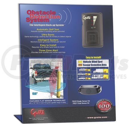 99430 by GROTE - RETAIL MERCHANDISING, OBSTACLE DETECTION SYSTEM RETAIL DISPLAY