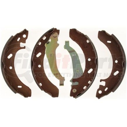 RS698L by BENDIX - Global Relined Shoe Set