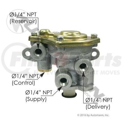 170.286364 by AUTOMANN - Spring Brake Valve, SR1 Type