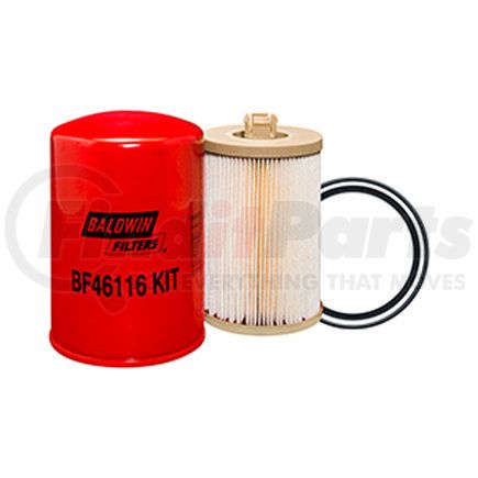 BF46116-KIT by BALDWIN - Set of 2 Fuel Filters