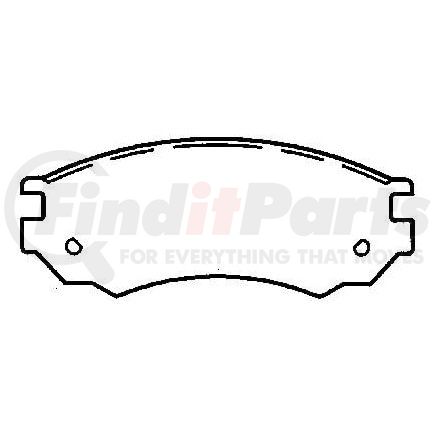 RD549 by BENDIX - GLOBAL ORGANIC PAD