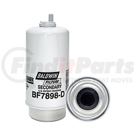 BF7898-D by BALDWIN - Fuel Water Separator Filter - used for Caterpillar Skid Steer Loaders