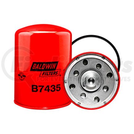 B7435 by BALDWIN - Engine Oil Filter - By-Pass Lube Spin-on