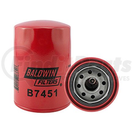 B7451 by BALDWIN - Engine Oil Filter - used for Foton Ft404, Ft504, Taishan Ts554 Tractors