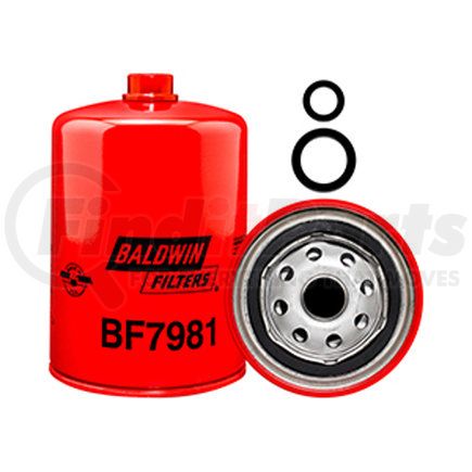 BF7981 by BALDWIN - Fuel Filter - Fuel Spin-on with Sensor Port