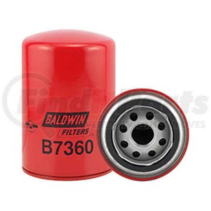 B7360 by BALDWIN - Engine Oil Filter - Lube Spin-On used for Tata Engines