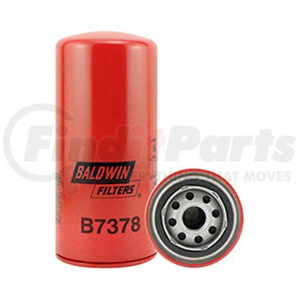 B7378 by BALDWIN - Engine Oil Filter - Lube Spin-On used for Caterpillar Equipment