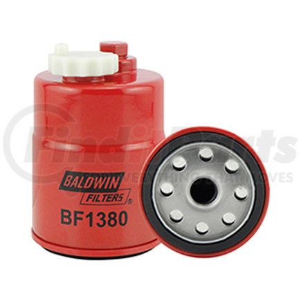BF1380 by BALDWIN - Fuel/Water Separator Spin-on with Drain and Sensor Port