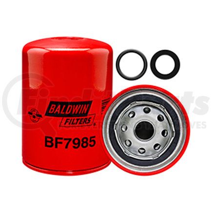 BF7985 by BALDWIN - Fuel Water Separator Filter - used for Spin-on with Sensor Port