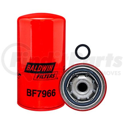 BF7966 by BALDWIN - Fuel Filter - Spin-on used for Freightliner, Kawasaki 70ZV Loader, Kenworth Trucks