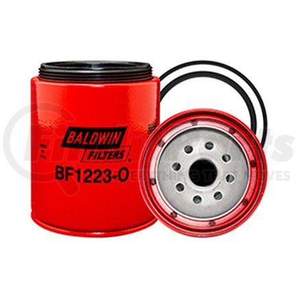 BF1223-O by BALDWIN - Fuel Water Separator Filter - Spin-On, with Open Port for Bowl