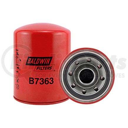 B7363 by BALDWIN - Engine Oil Filter - used for Agco, Challenger, Massey Ferguson Tractors