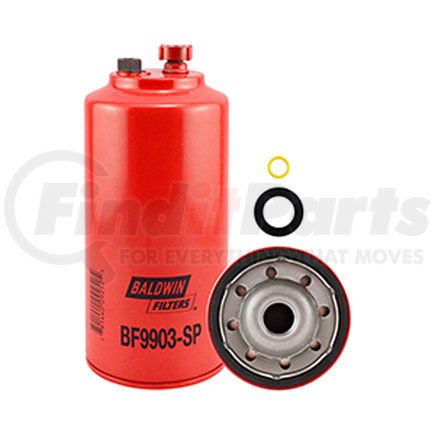 BF9903-SP by BALDWIN - Fuel Water Separator Filter - used for Caterpillar, Kenworth, Western Star Trucks