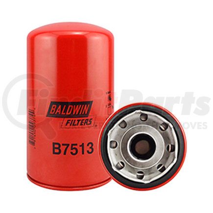 B7513 by BALDWIN - Engine Oil Filter - Lube Spin-On used for Hino Engines, Trucks