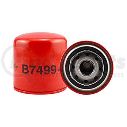 B7499 by BALDWIN - Engine Oil Filter - used for Case Loaders, Case-International Tractors